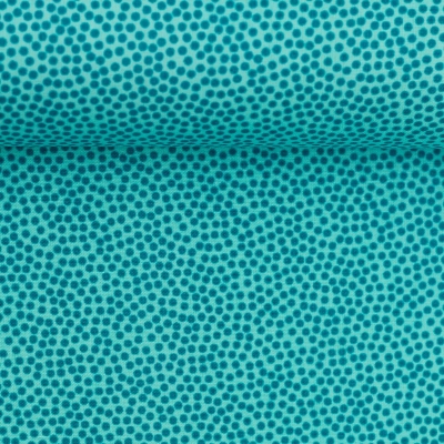 Baumwolle "Dotty" türkis